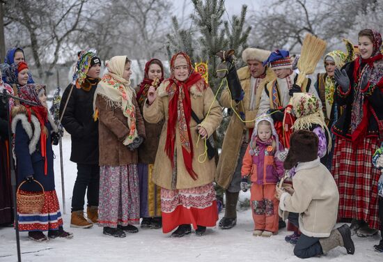 Christmas-tide festivities in Leningrad Region