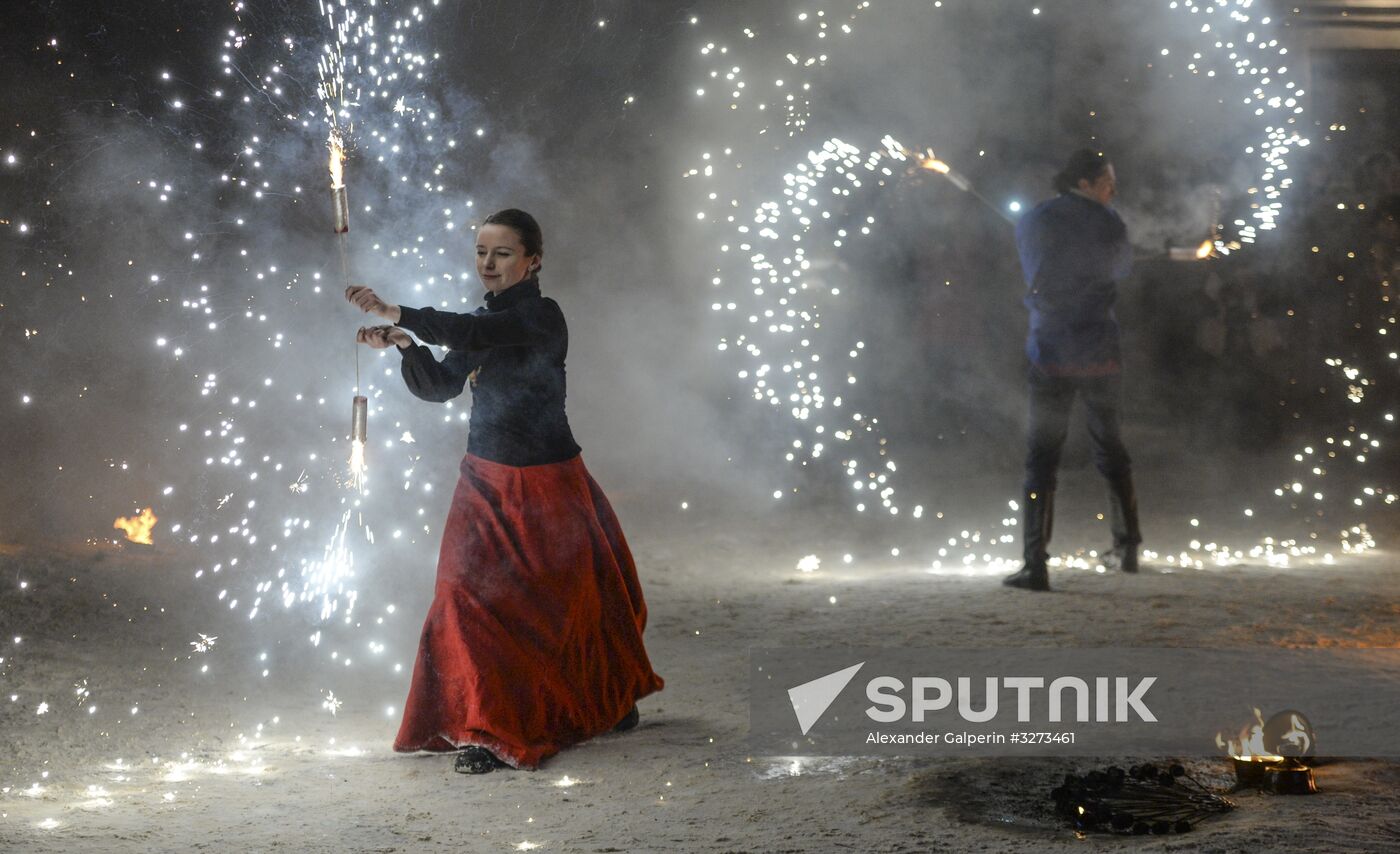 Christmas-tide festivities in Leningrad Region
