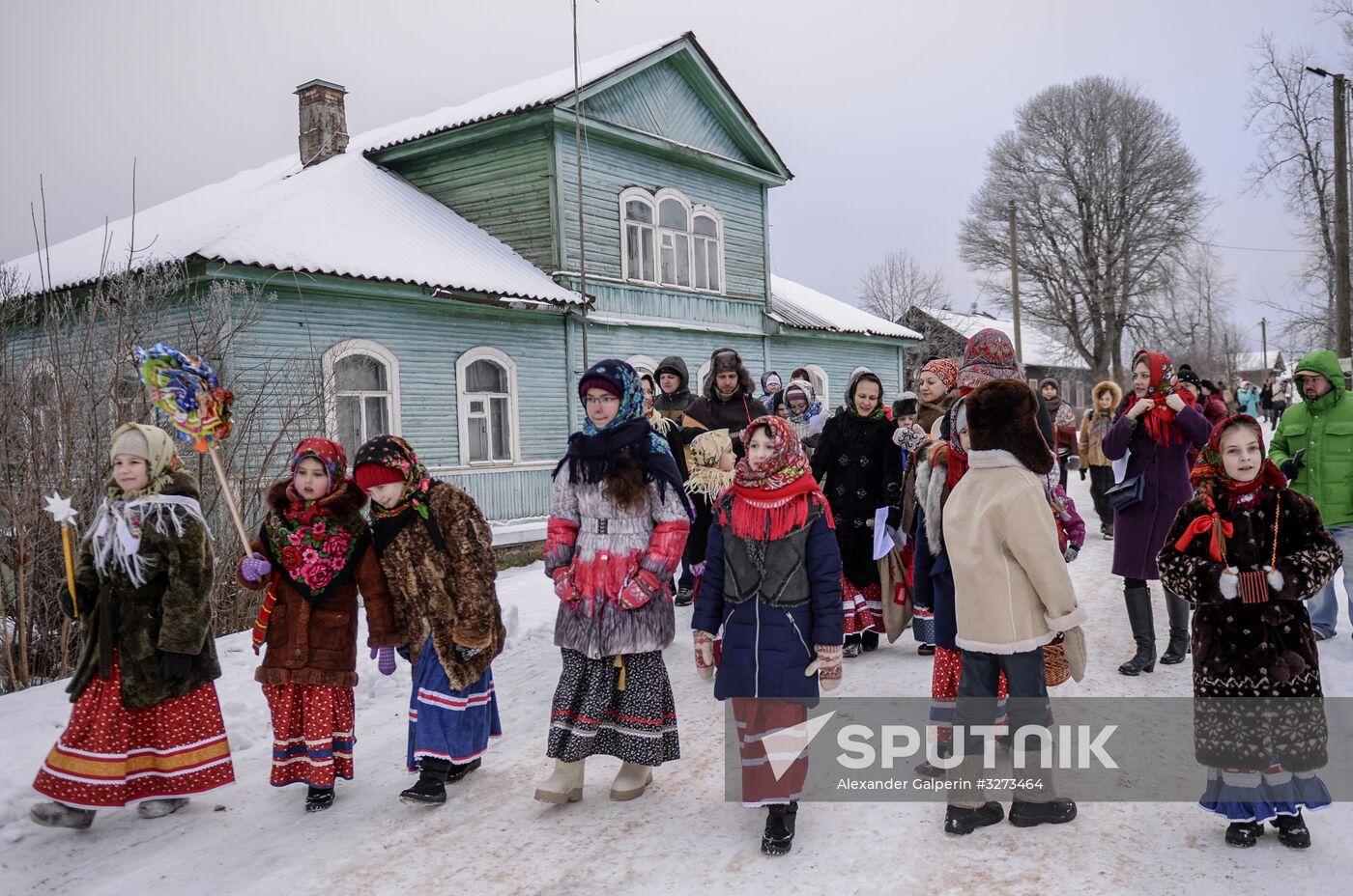 Christmas-tide festivities in Leningrad Region