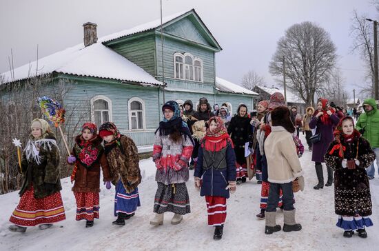 Christmas-tide festivities in Leningrad Region