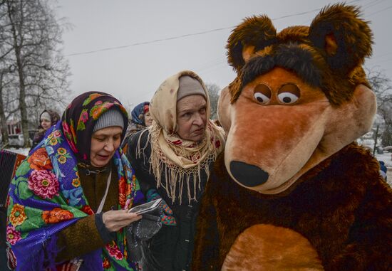 Christmas-tide festivities in Leningrad Region