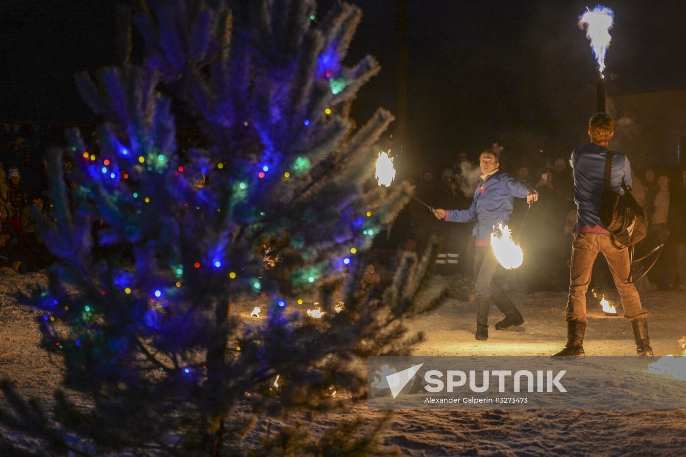 Christmas-tide festivities in Leningrad Region