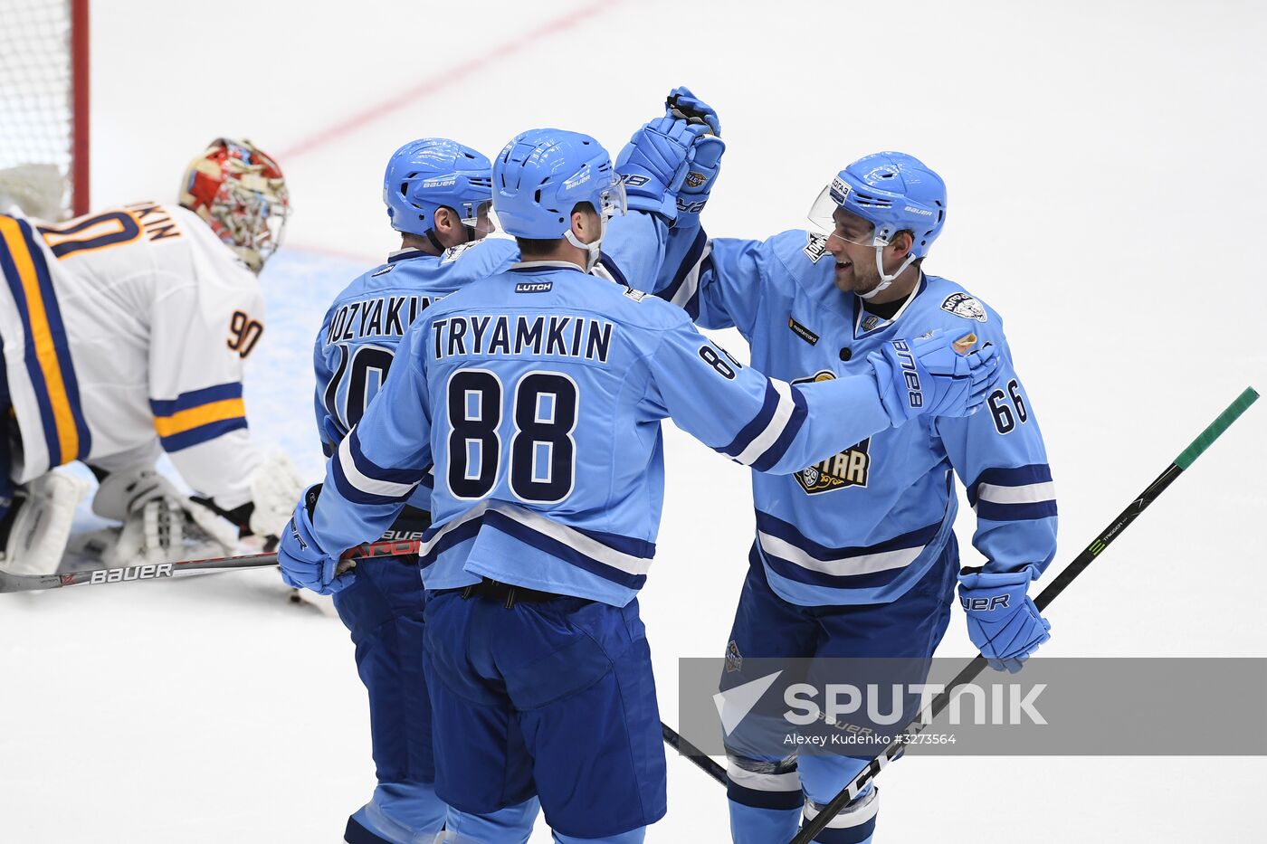 Ice hockey. KHL All-Star Game 2018. Semi-finals