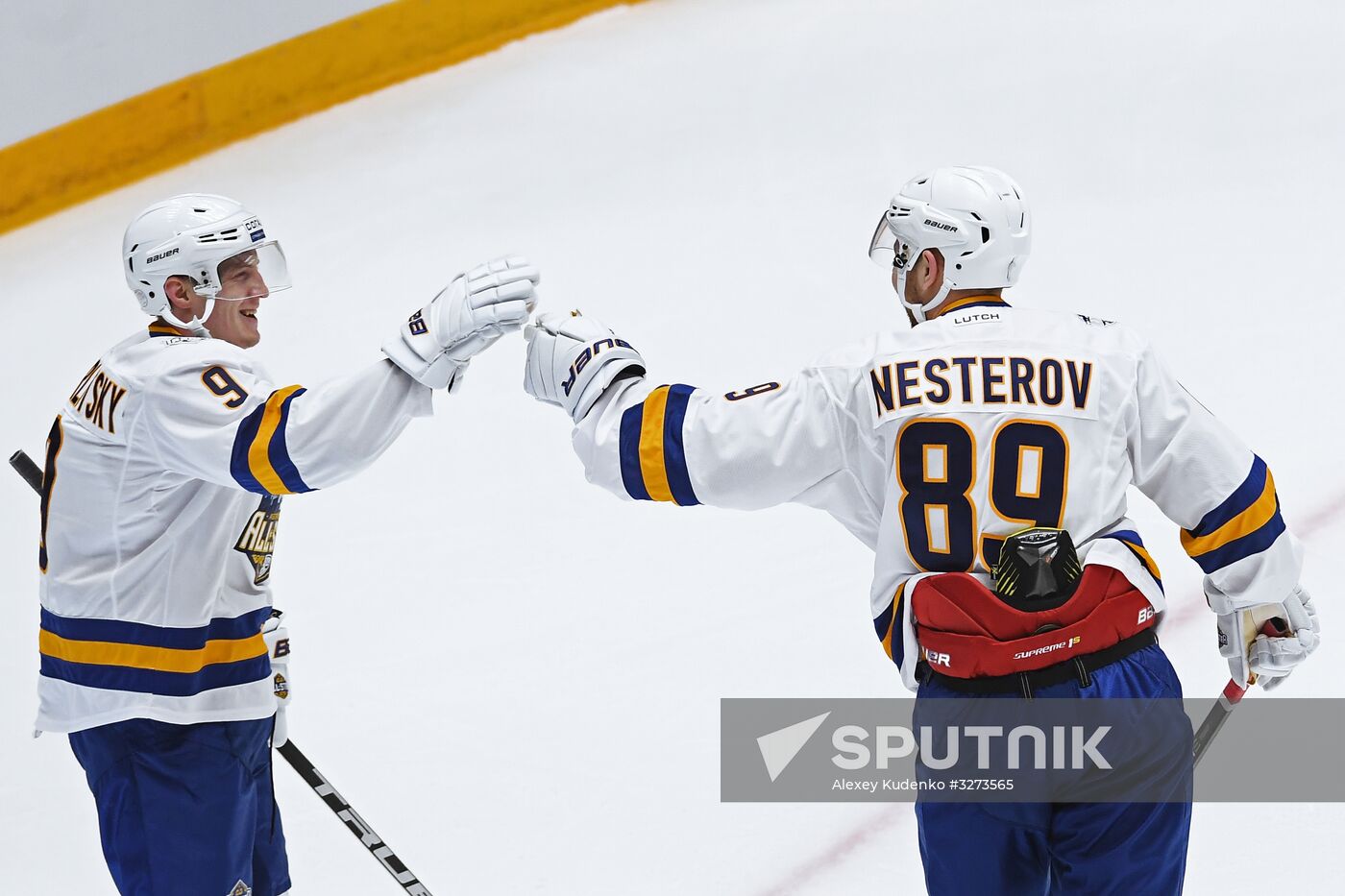 Ice hockey. KHL All-Star Game 2018. Semi-finals