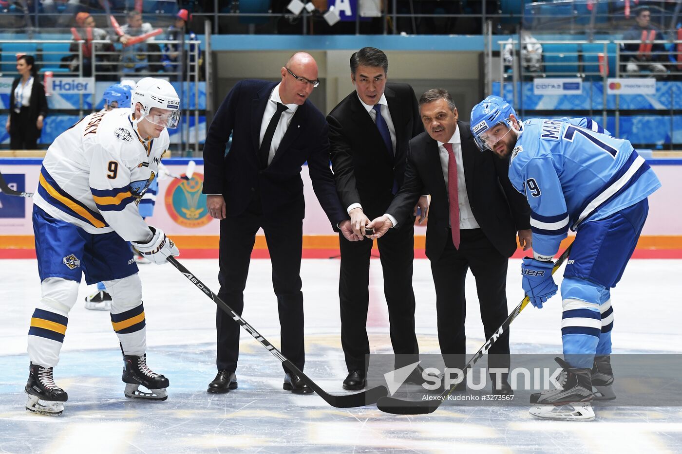 Ice hockey. KHL All-Star Game 2018. Semi-finals