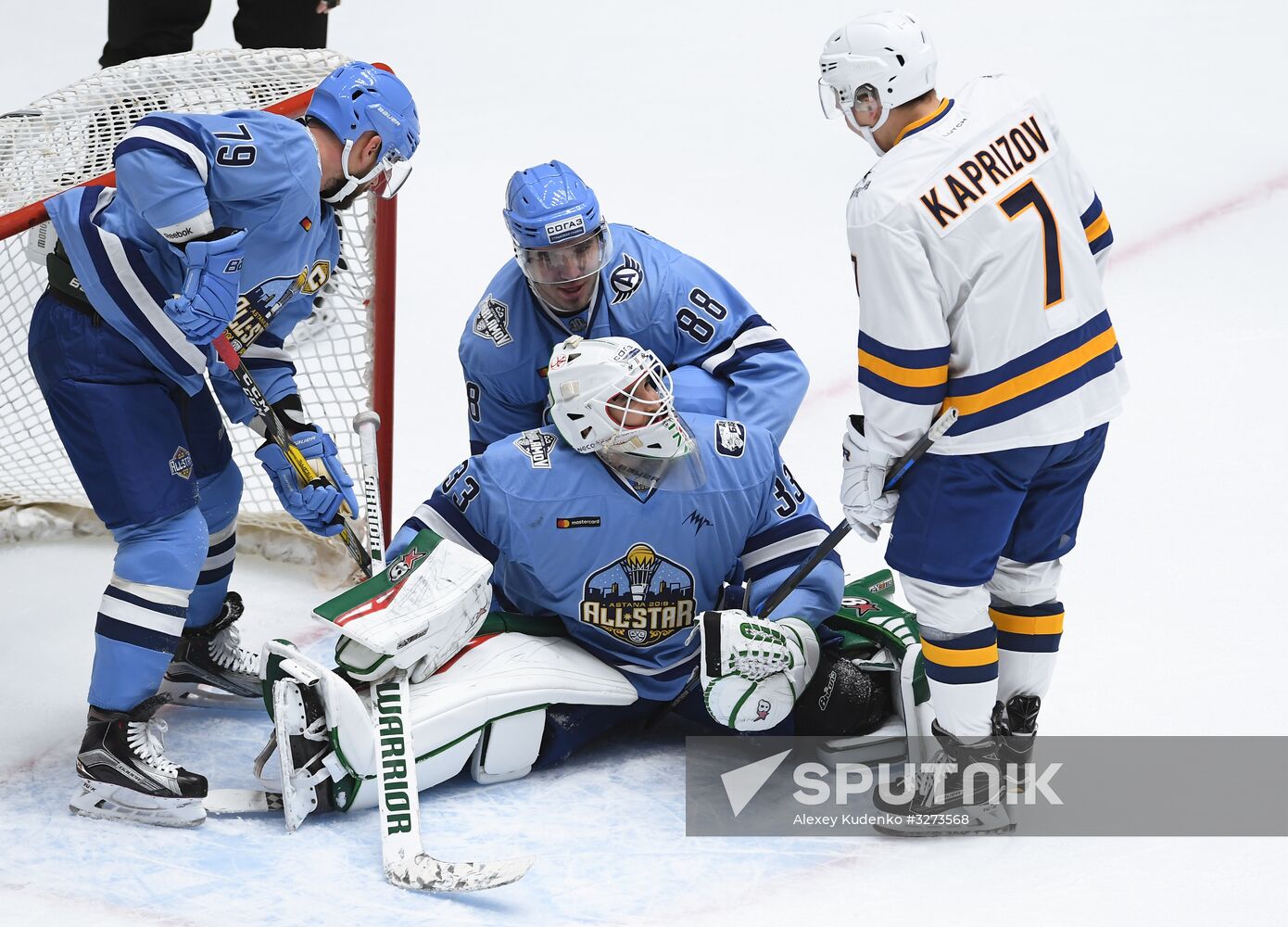 Ice hockey. KHL All-Star Game 2018. Semi-finals