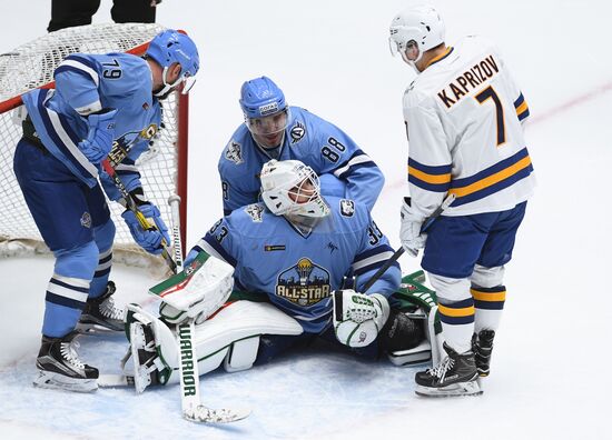 Ice hockey. KHL All-Star Game 2018. Semi-finals