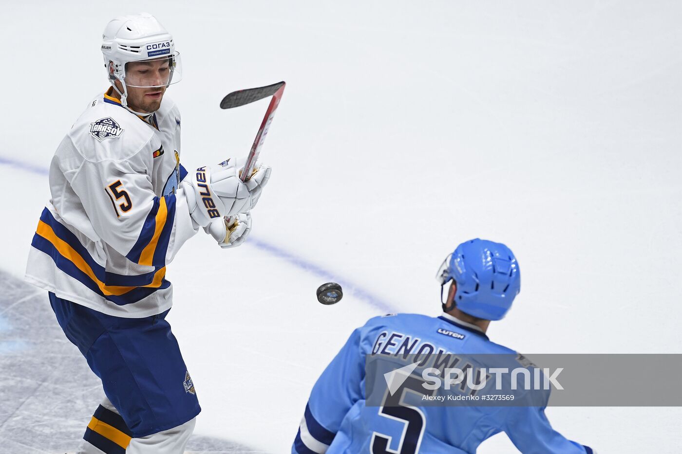 Ice hockey. KHL All-Star Game 2018. Semi-finals