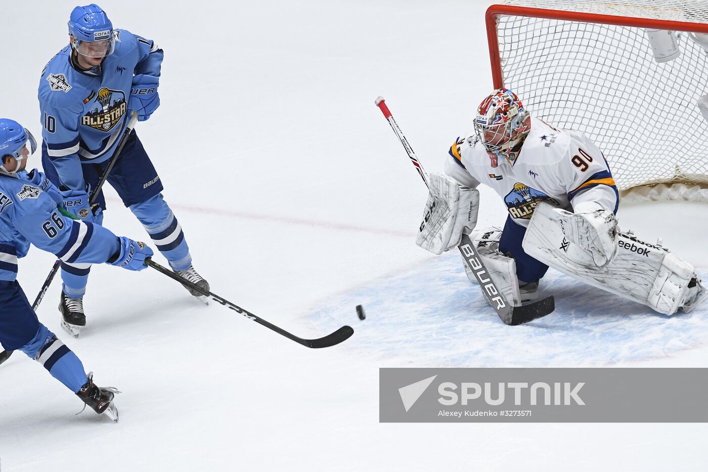 Ice hockey. KHL All-Star Game 2018. Semi-finals