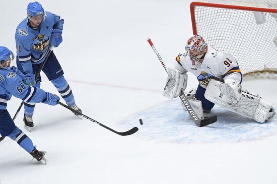 Ice hockey. KHL All-Star Game 2018. Semi-finals