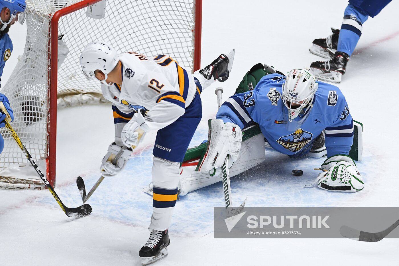 Ice hockey. KHL All-Star Game 2018. Semi-finals