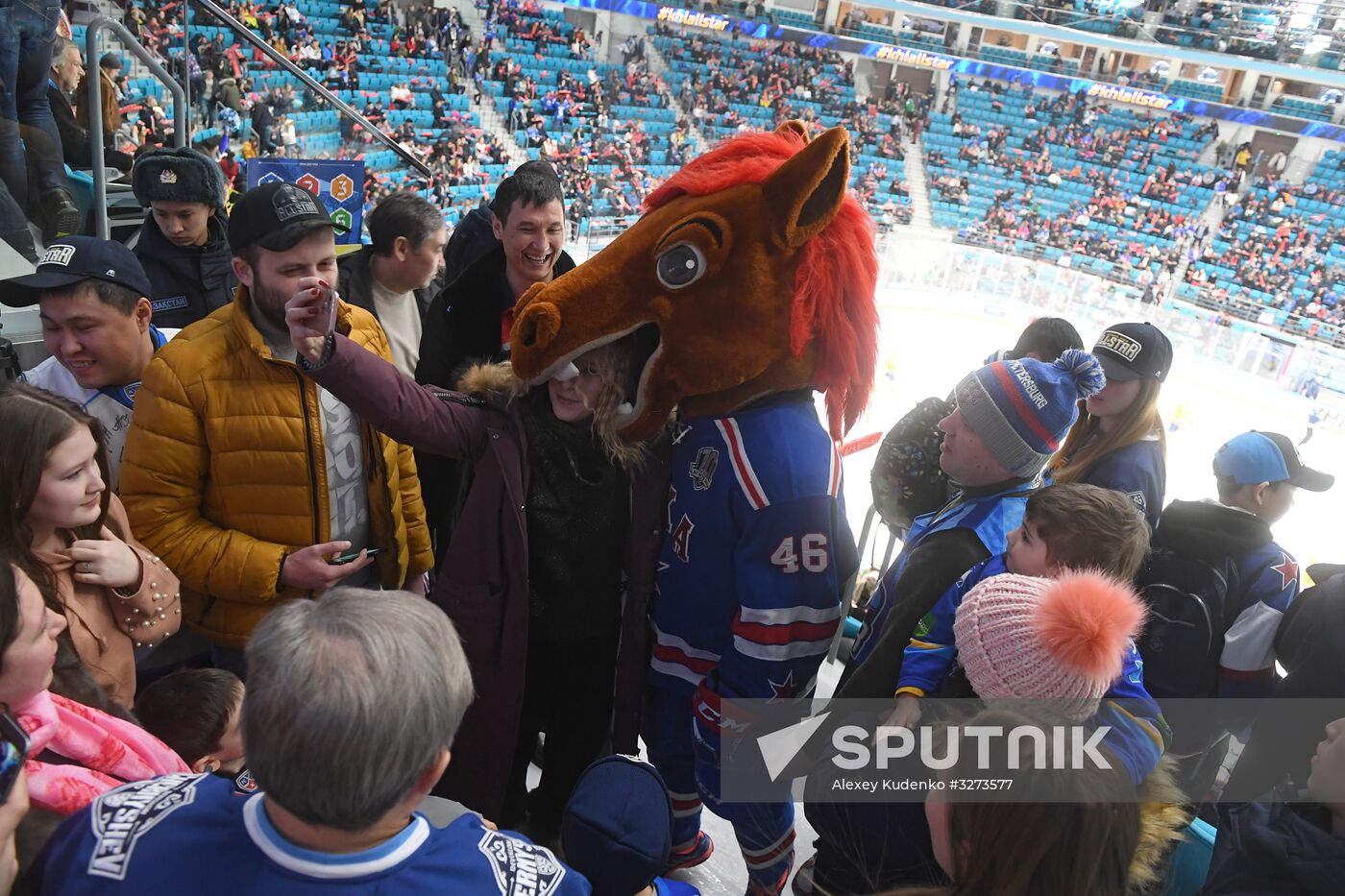 Ice hockey. KHL All-Star Game 2018. Semi-finals
