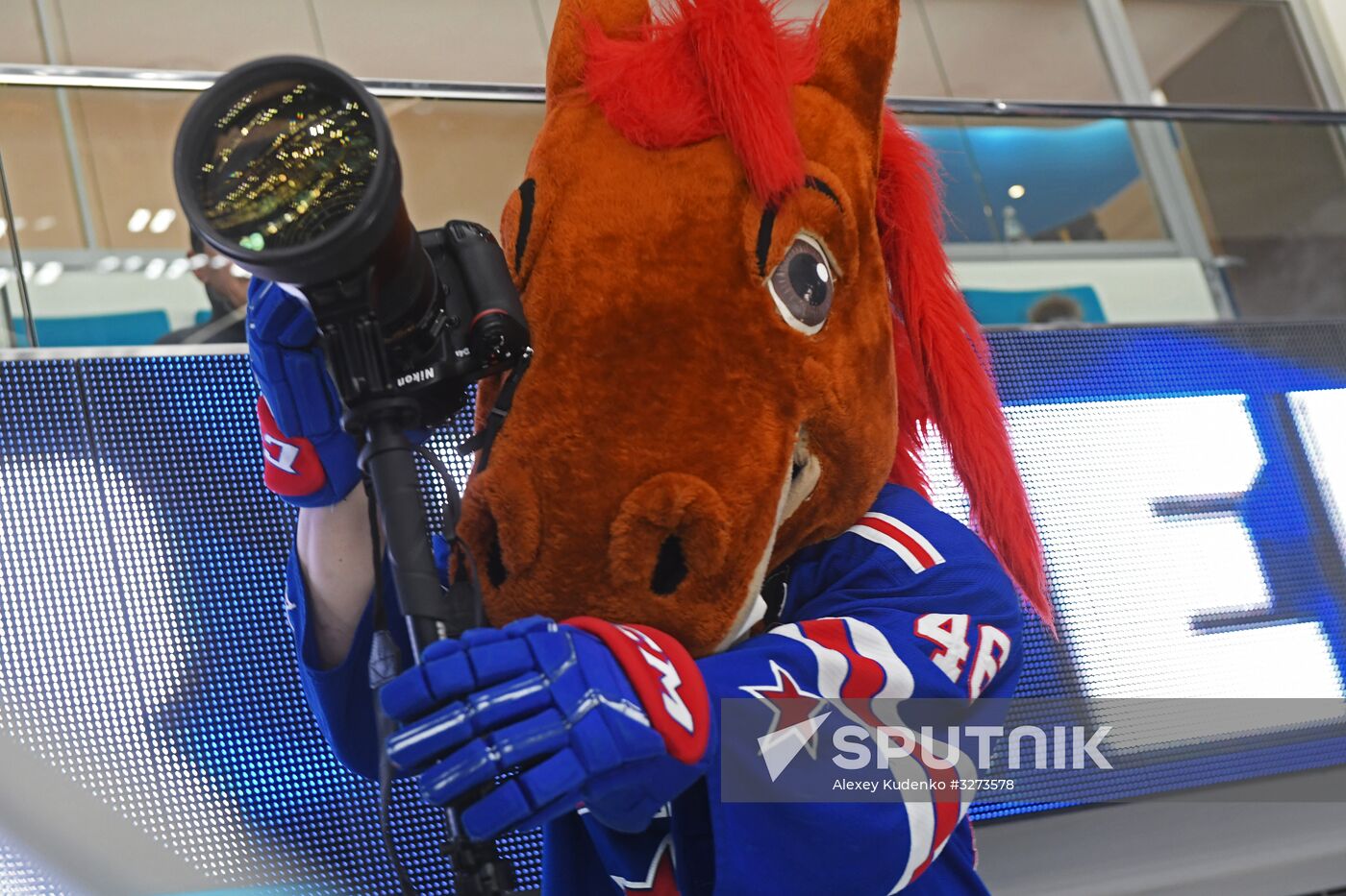 Ice hockey. KHL All-Star Game 2018. Semi-finals