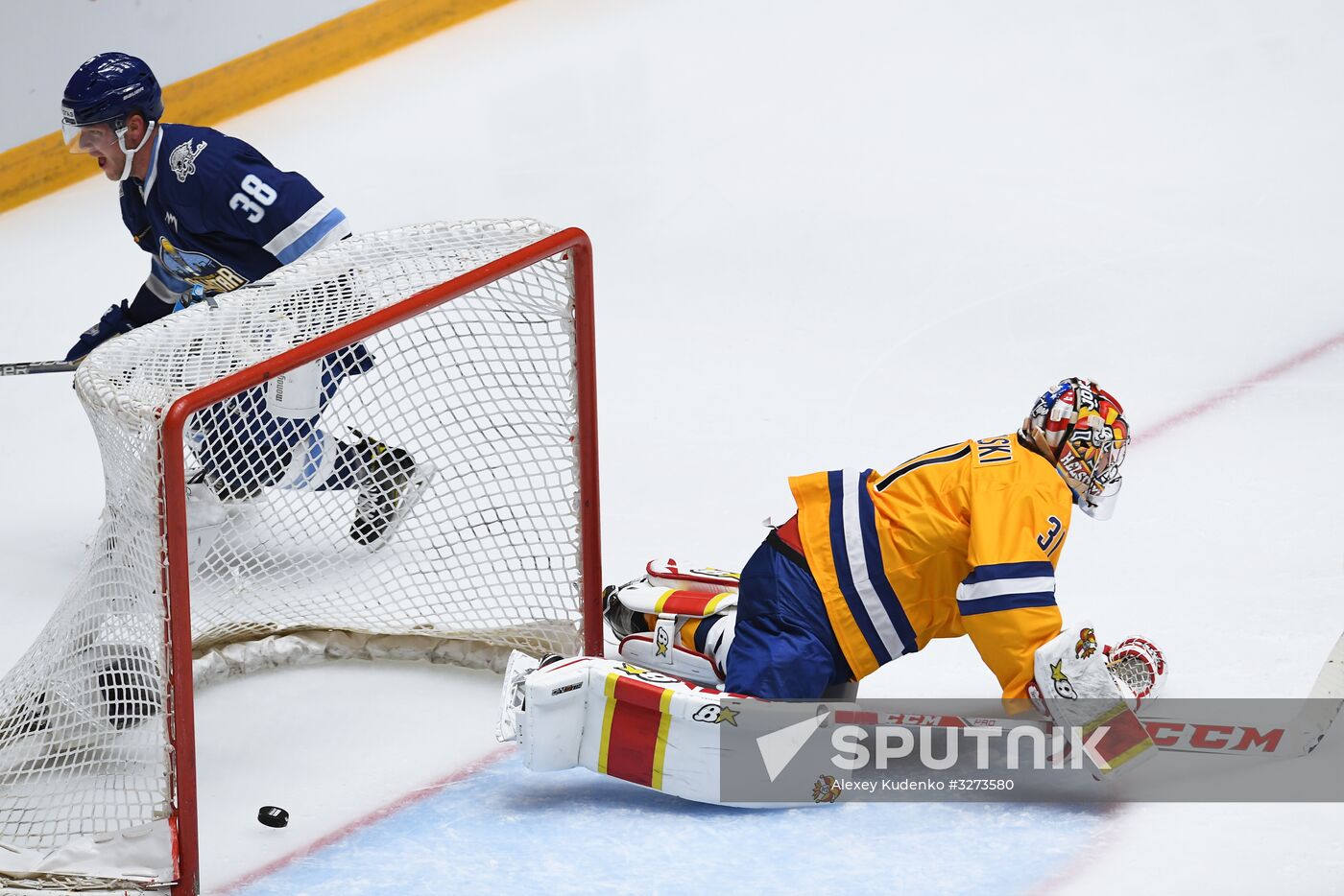 Ice hockey. KHL All-Star Game 2018. Semi-finals