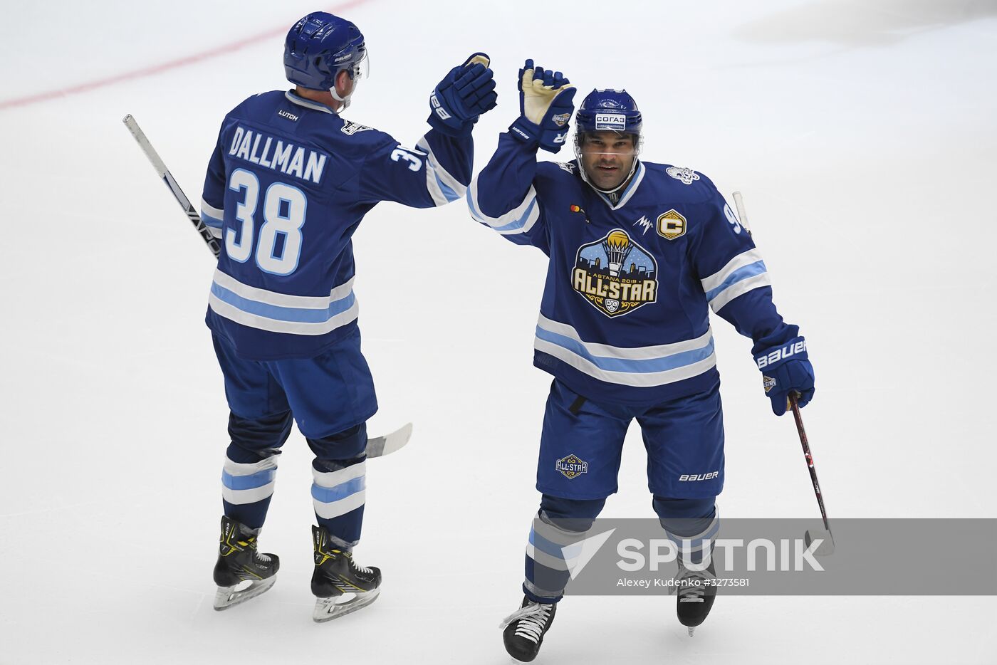 Ice hockey. KHL All-Star Game 2018. Semi-finals