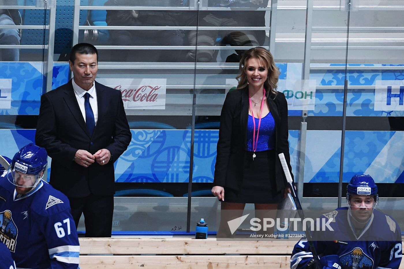 Ice hockey. KHL All-Star Game 2018. Semi-finals