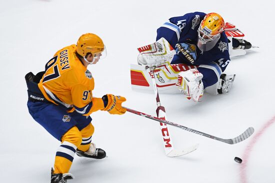 Ice hockey. KHL All-Star Game 2018. Semi-finals