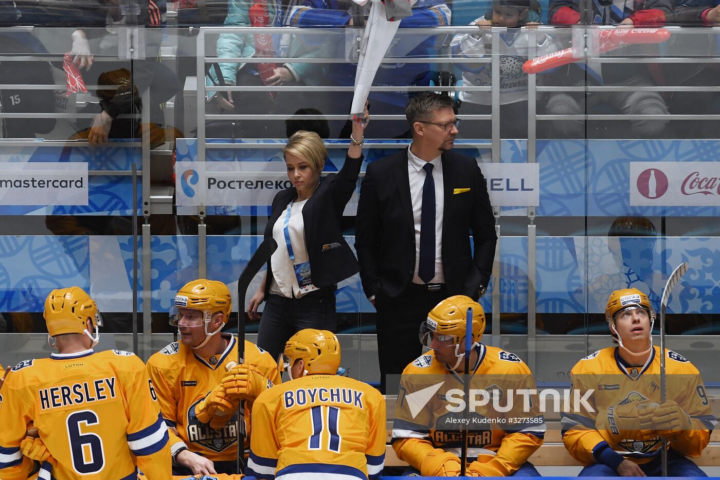 Ice hockey. KHL All-Star Game 2018. Semi-finals