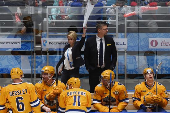 Ice hockey. KHL All-Star Game 2018. Semi-finals