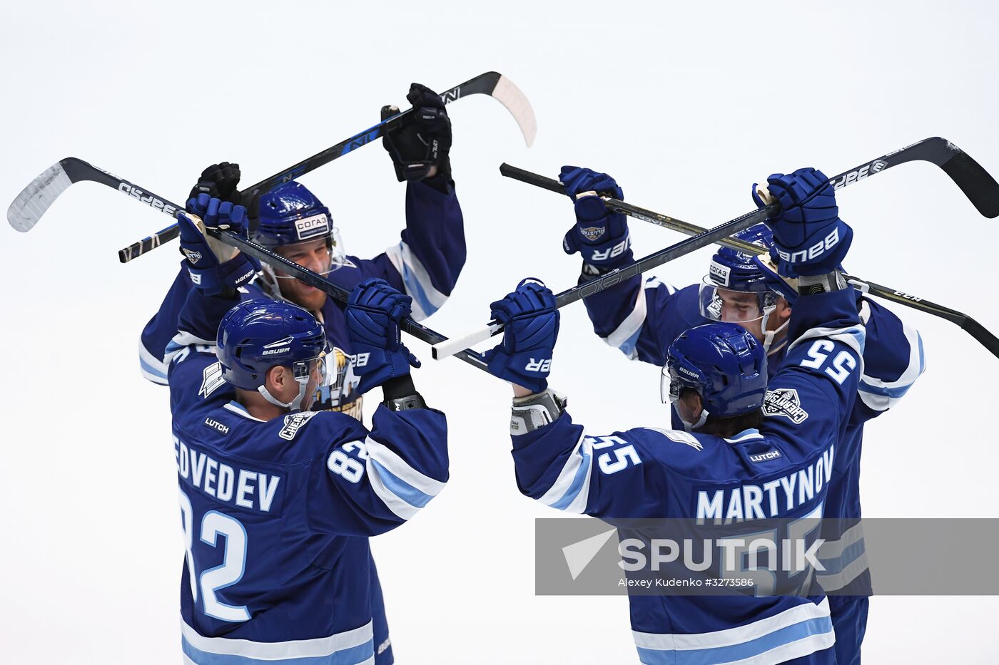 Ice hockey. KHL All-Star Game 2018. Semi-finals