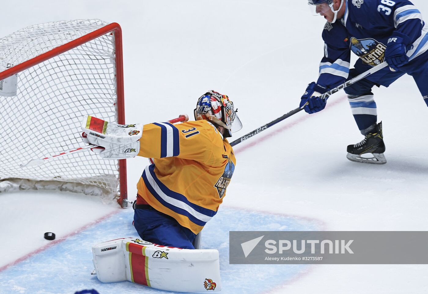 Ice hockey. KHL All-Star Game 2018. Semi-finals
