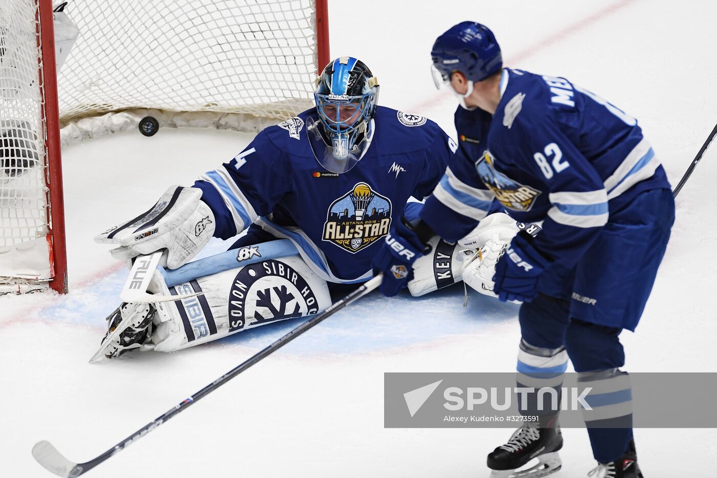 Ice hockey. KHL All-Star Game 2018. Semi-finals