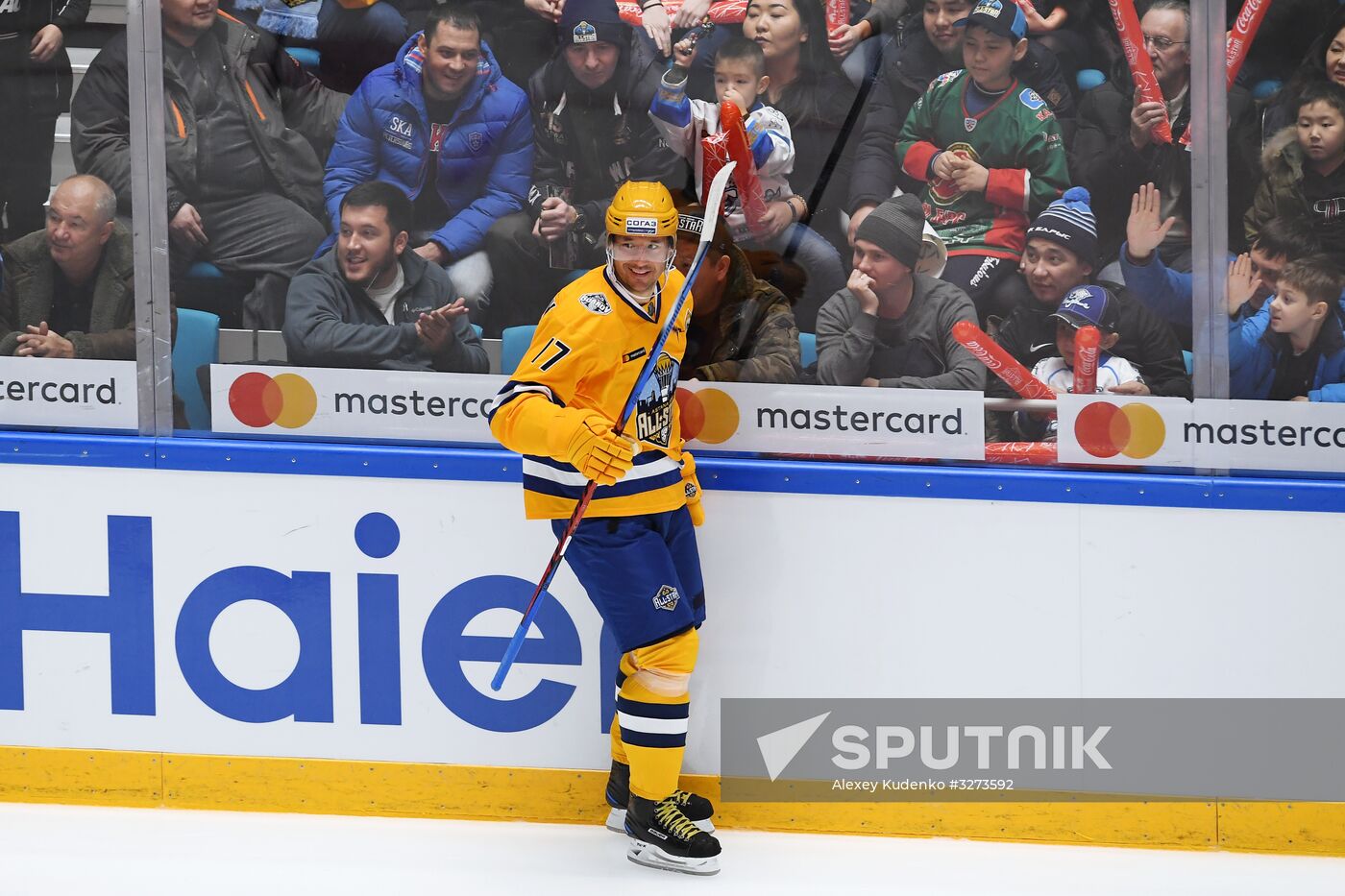 Ice hockey. KHL All-Star Game 2018. Semi-finals