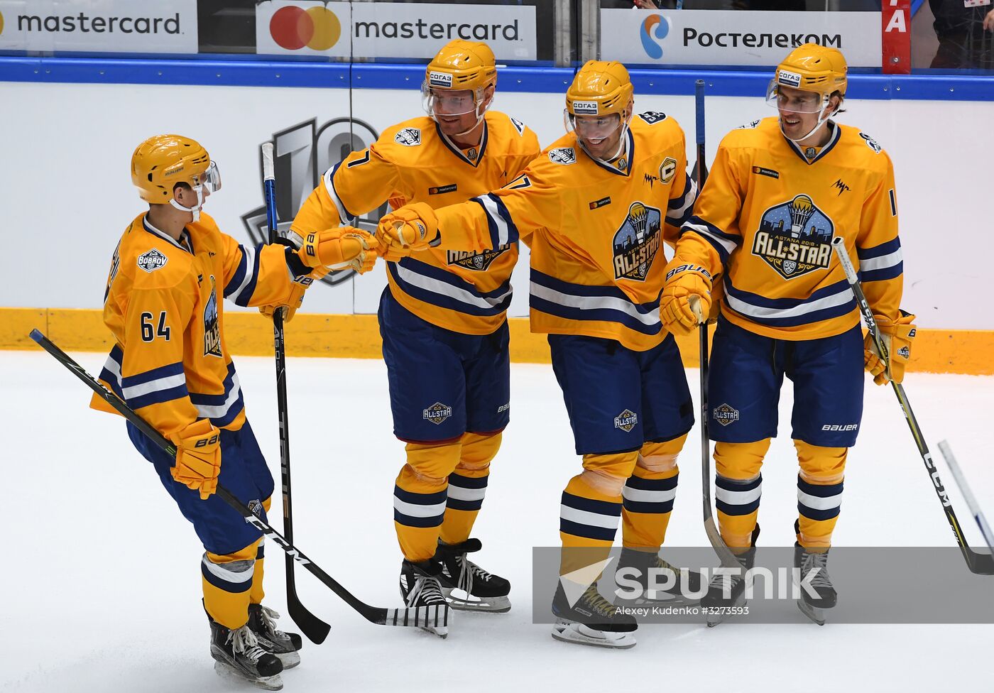 Ice hockey. KHL All-Star Game 2018. Semi-finals