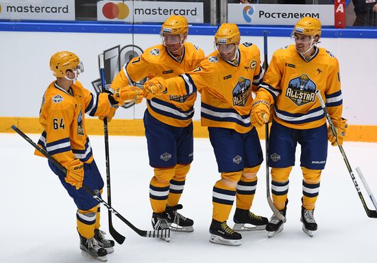 Ice hockey. KHL All-Star Game 2018. Semi-finals