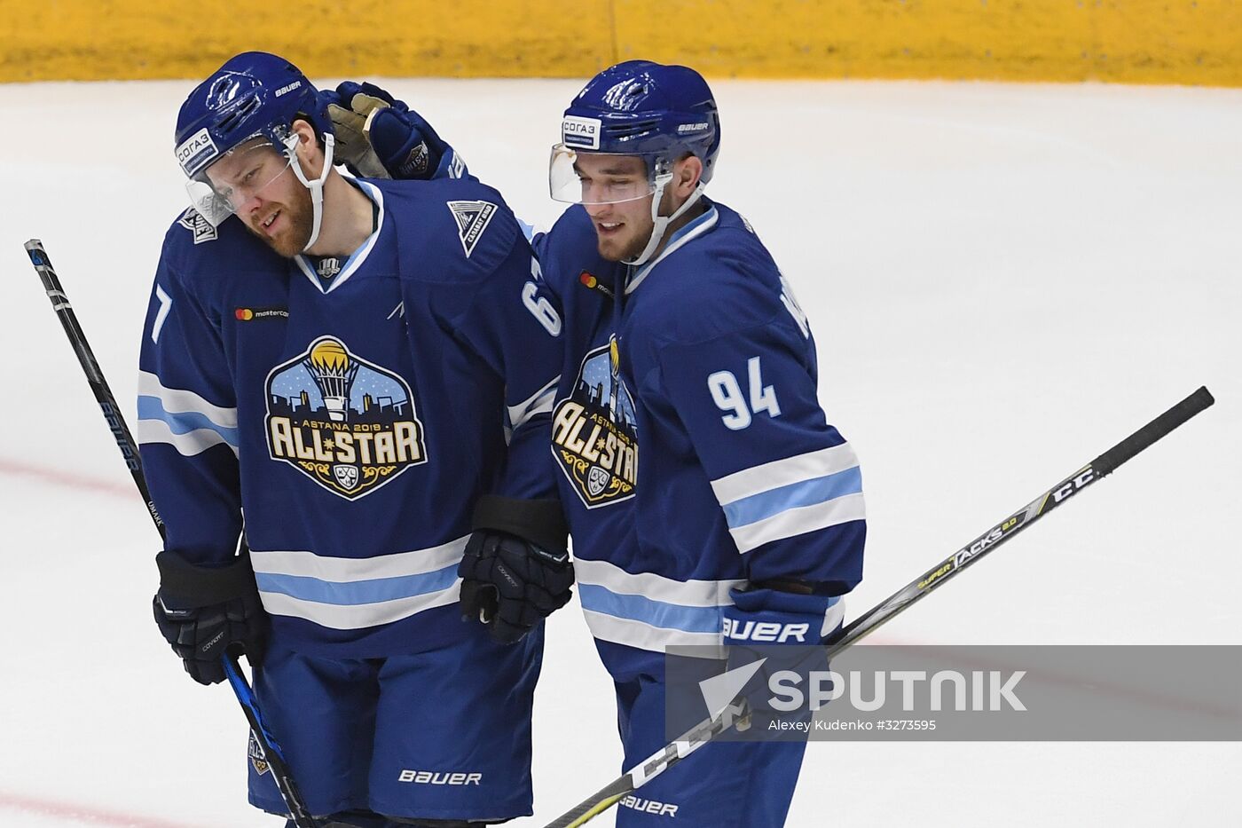 Ice hockey. KHL All-Star Game 2018. Semi-finals