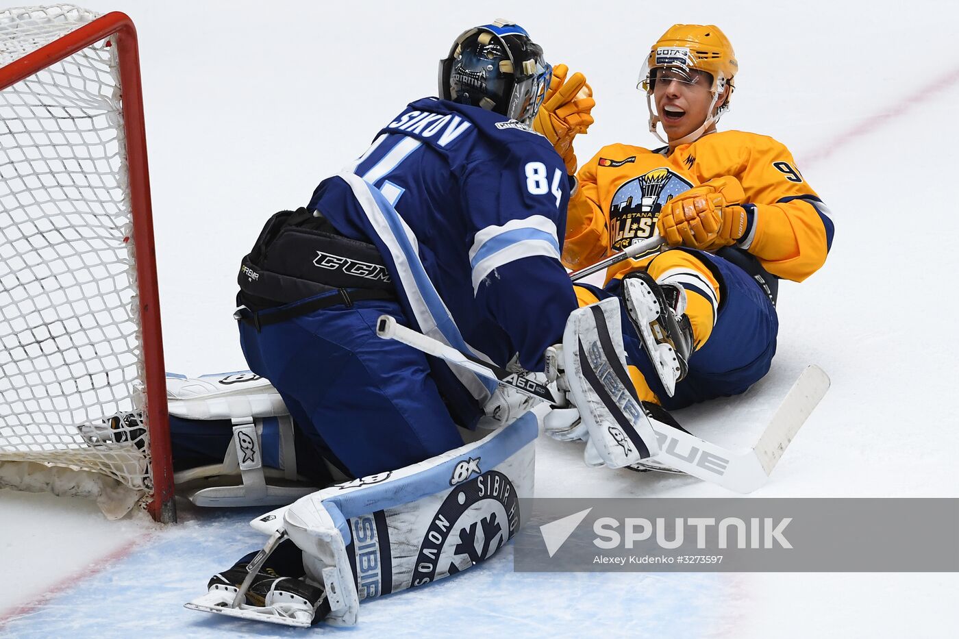 Ice hockey. KHL All-Star Game 2018. Semi-finals