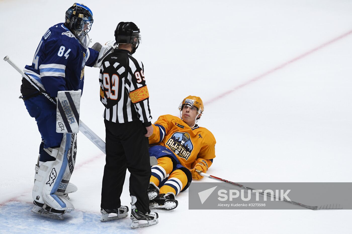 Ice hockey. KHL All-Star Game 2018. Semi-finals