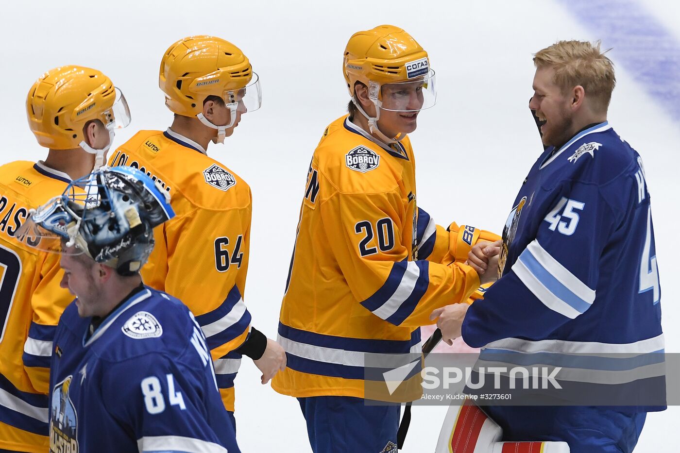 Ice hockey. KHL All-Star Game 2018. Semi-finals