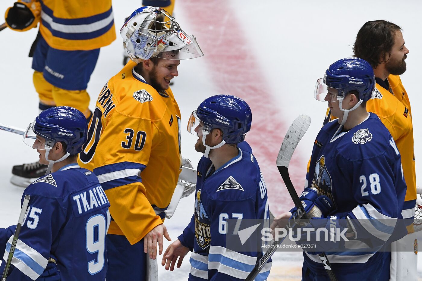 Ice hockey. KHL All-Star Game 2018. Semifinals