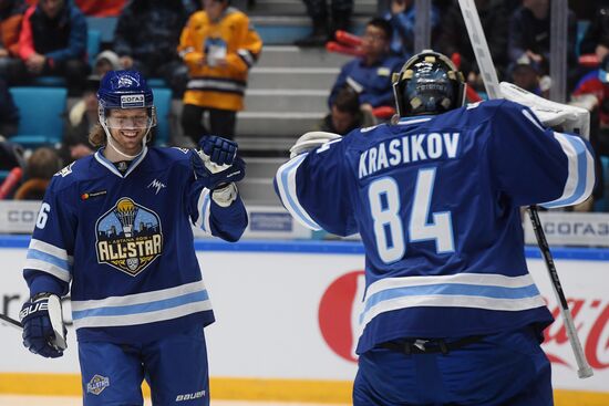 Ice hockey. KHL All-Star Game 2018. Final match