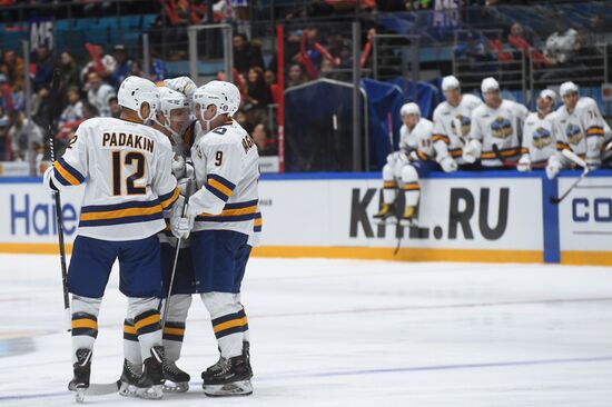 Ice hockey. KHL All-Star Game 2018. Final match