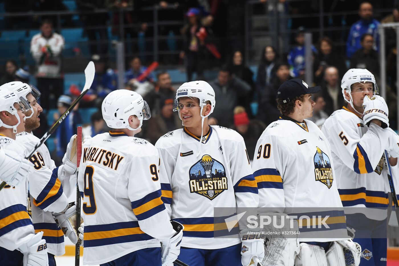 Ice hockey. KHL All-Star Game 2018. Final match
