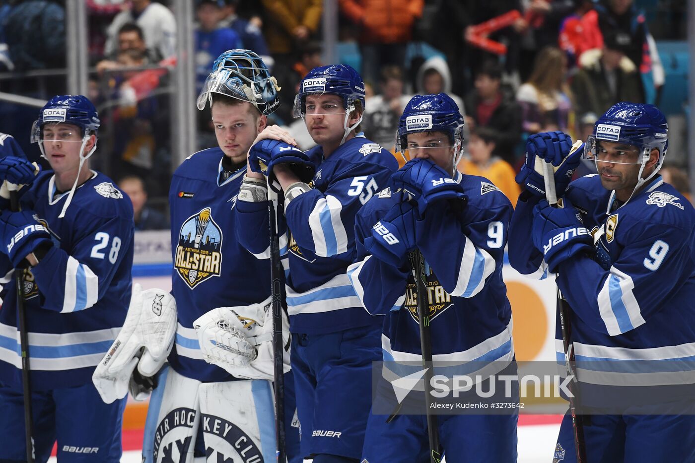 Ice hockey. KHL All-Star Game 2018. Final match