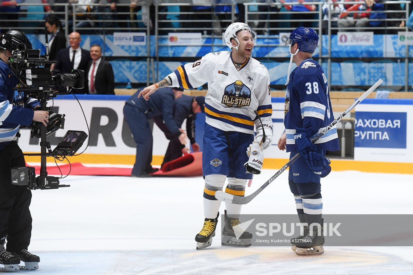 Ice hockey. KHL All-Star Game 2018. Final match