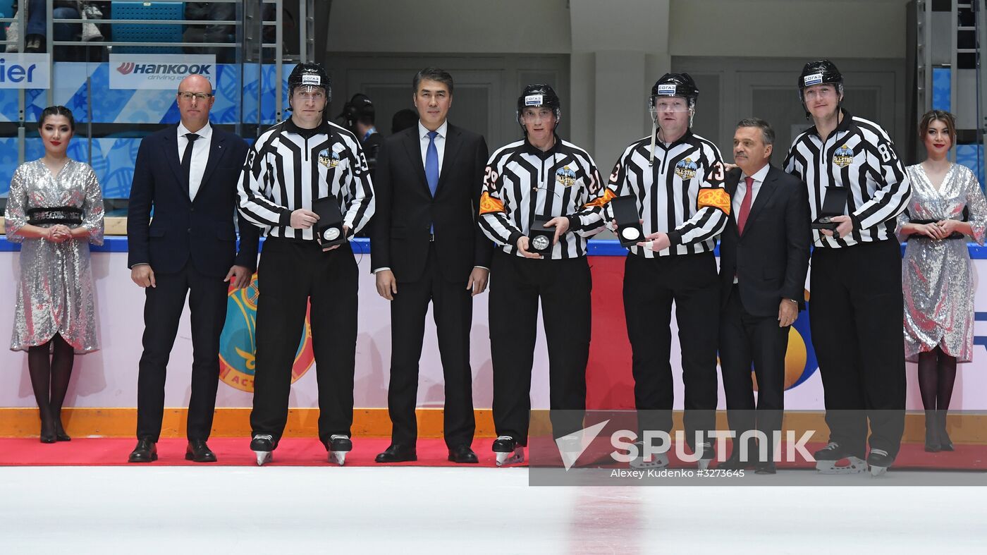Ice hockey. KHL All-Star Game 2018. Final match