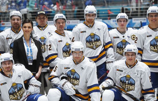 Ice hockey. KHL All-Star Game 2018. Final match