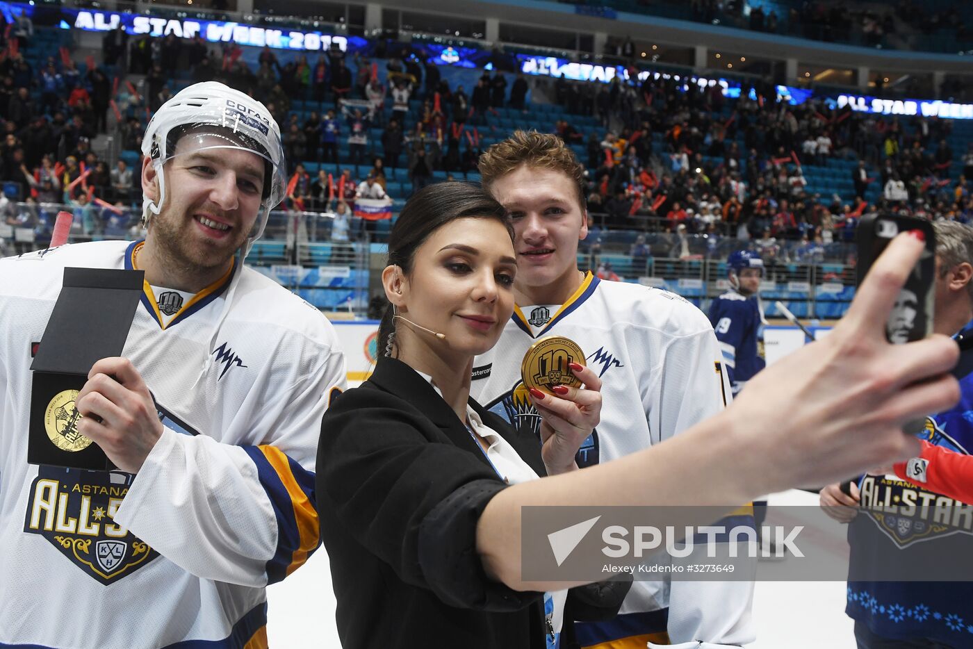 Ice hockey. KHL All-Star Game 2018. Final match