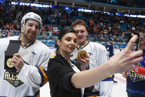 Ice hockey. KHL All-Star Game 2018. Final match