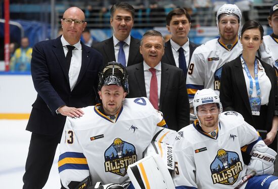 Ice hockey. KHL All-Star Game 2018. Final match