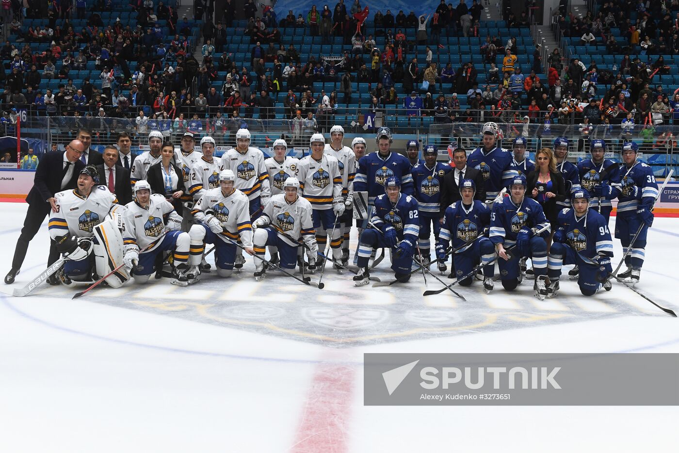 Ice hockey. KHL All-Star Game 2018. Final match