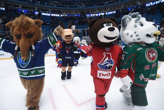 Ice hockey. KHL All-Star Game 2018. Final match