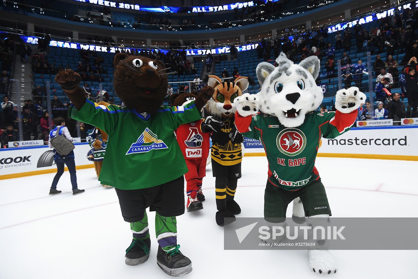 Ice hockey. KHL All-Star Game 2018. Final match