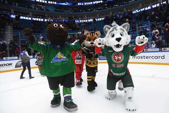 Ice hockey. KHL All-Star Game 2018. Final match