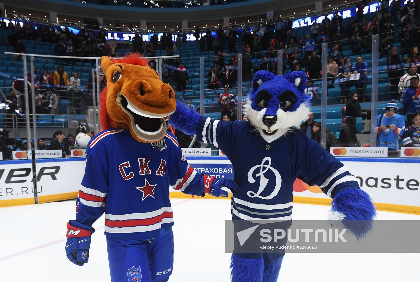 Ice hockey. KHL All-Star Game 2018. Final match