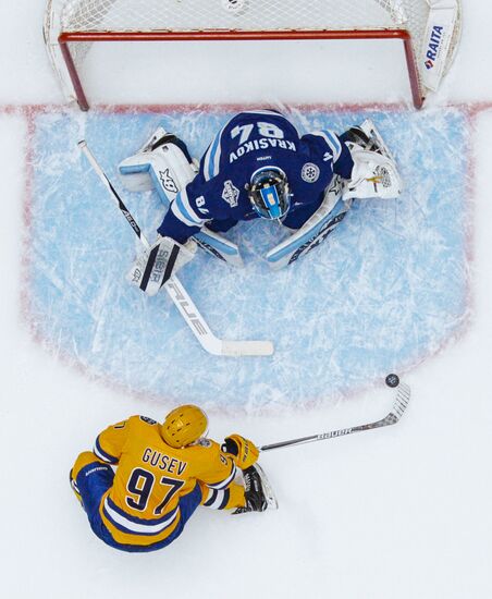 Ice hockey. KHL All-Star Game 2018. Semifinals